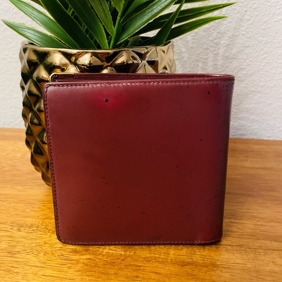 CARTIER Bordeaux Calfskin Bifold Wallet CURRENT 💯 AUTHENTIC - Picture 4 of 15